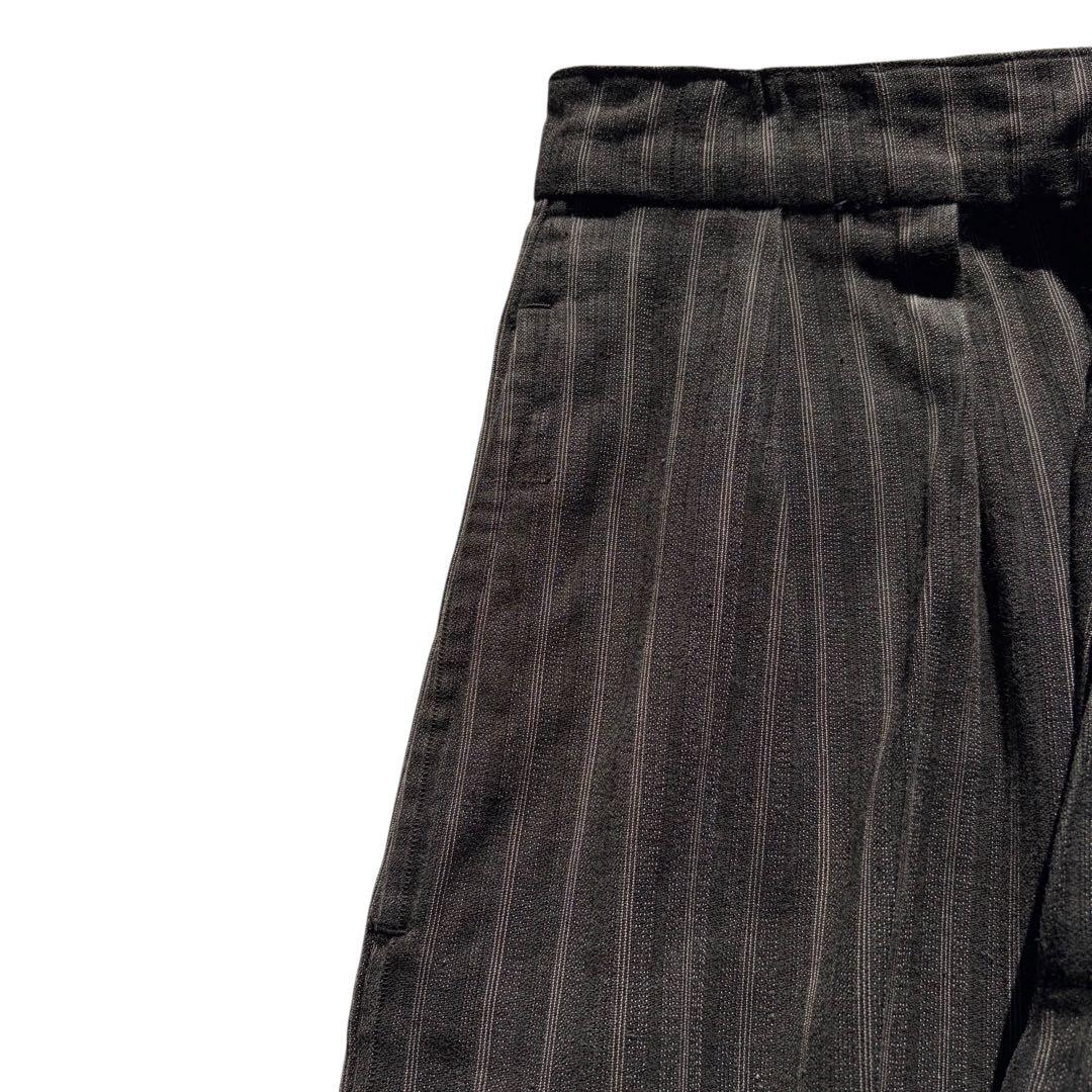 〜60s ヴィンテージ ユーロ ストライプパンツ ツータックパンツ ビンテージ