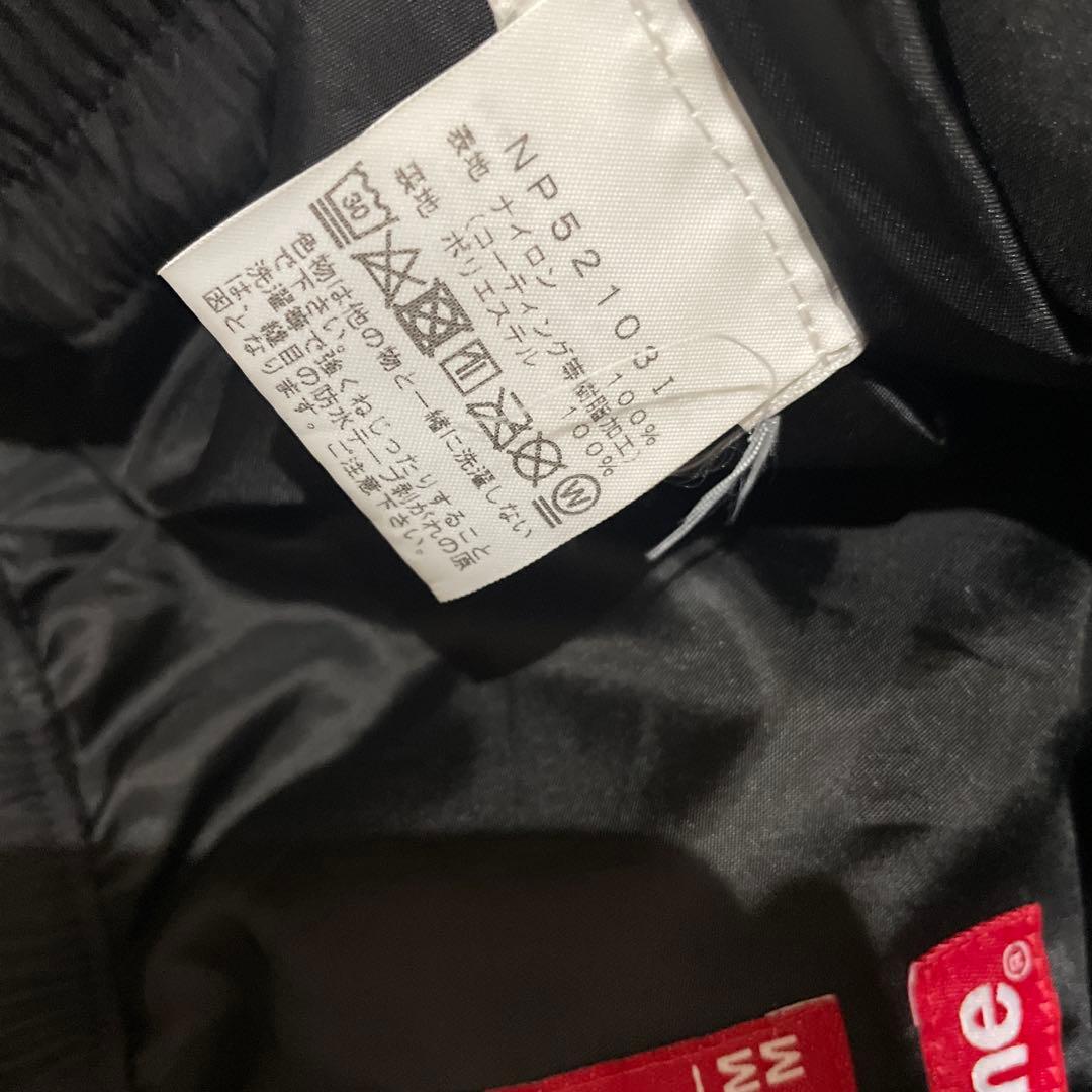 シュプリーム×ノースフェイス スティープテックパンツ ホワイト 総柄ロゴ