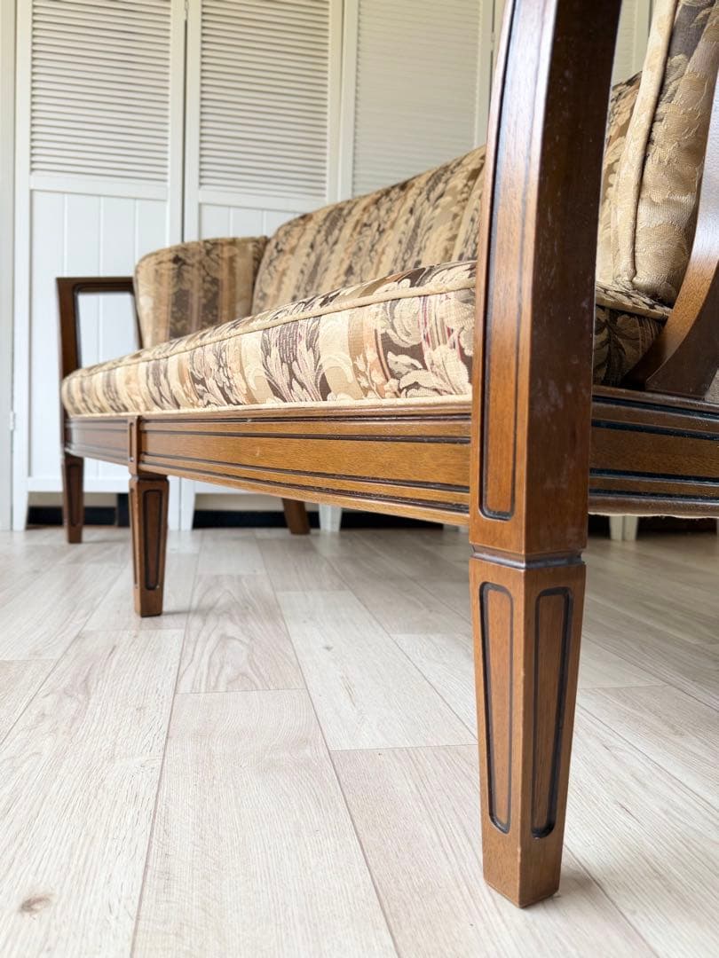 あや　マルニ木工 地中海ロイヤル シャルル アームチェア 2人/3人掛け