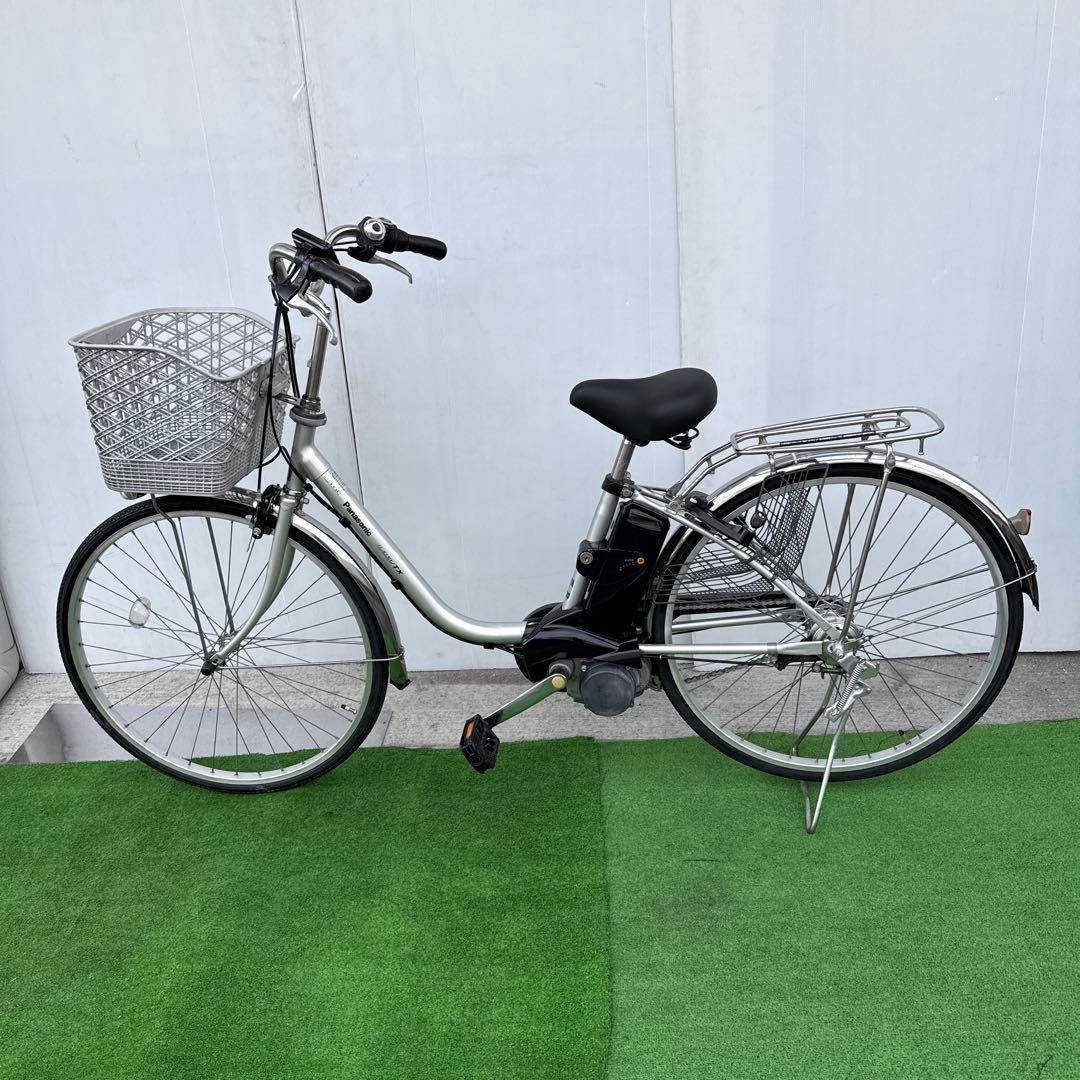 Panasonicパナソニック電動アシスト自転車26インチ8.9Ahシルバー