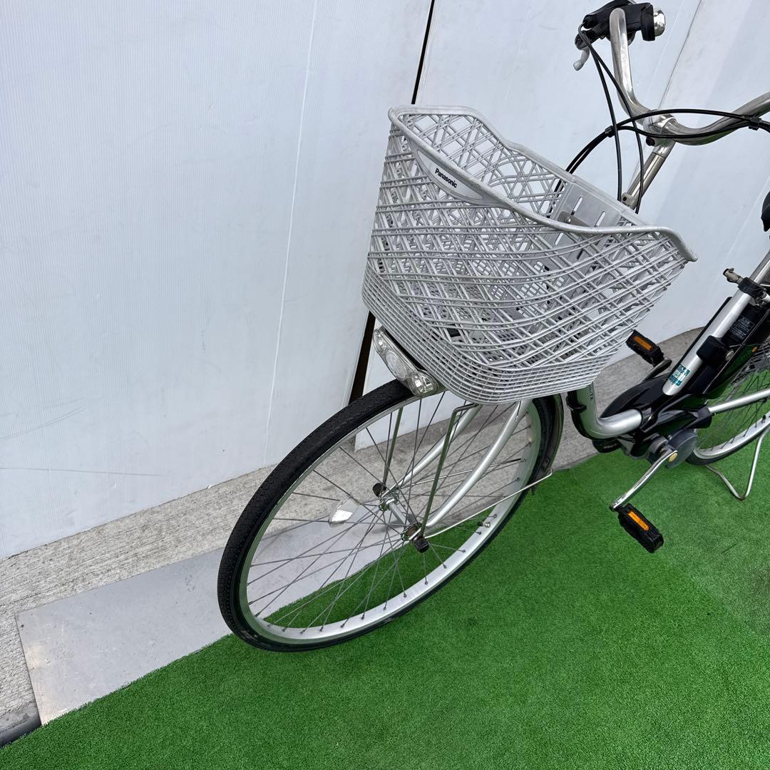 Panasonicパナソニック電動アシスト自転車26インチ8.9Ahシルバー