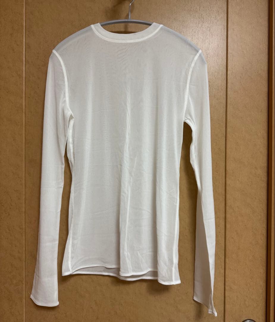 【La nature linge】 シアーチュールプルオーバー（ホワイト）