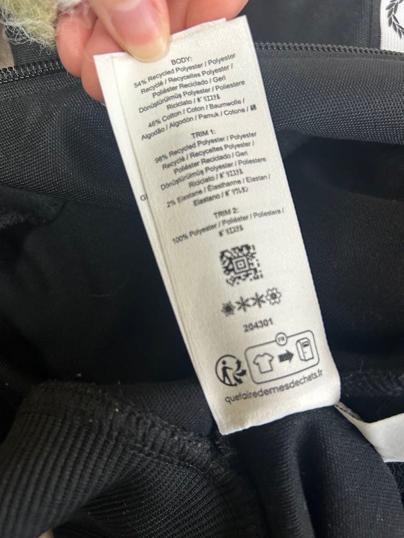 トップス fred perry cropped track jacket