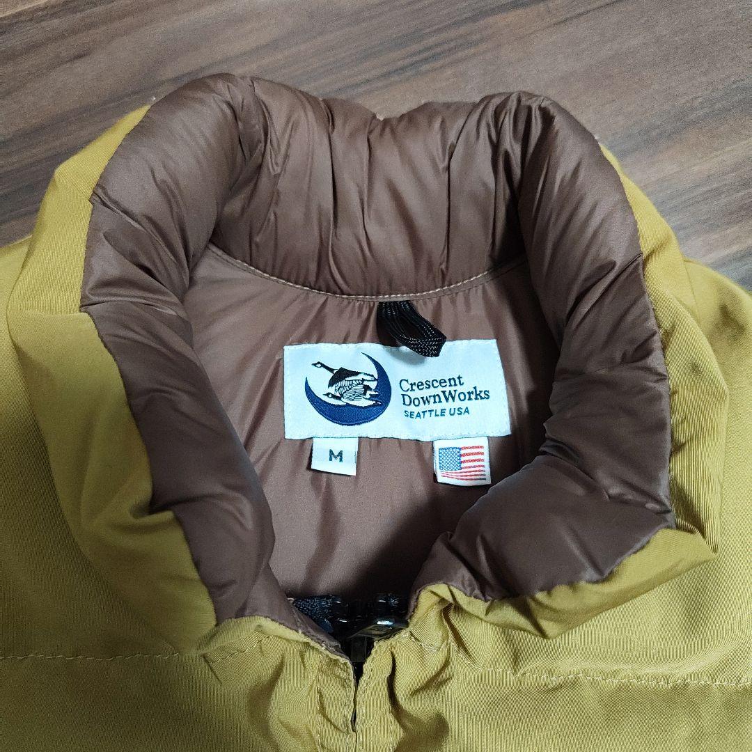 クレセントダウンワークス ダウンベスト Mサイズ