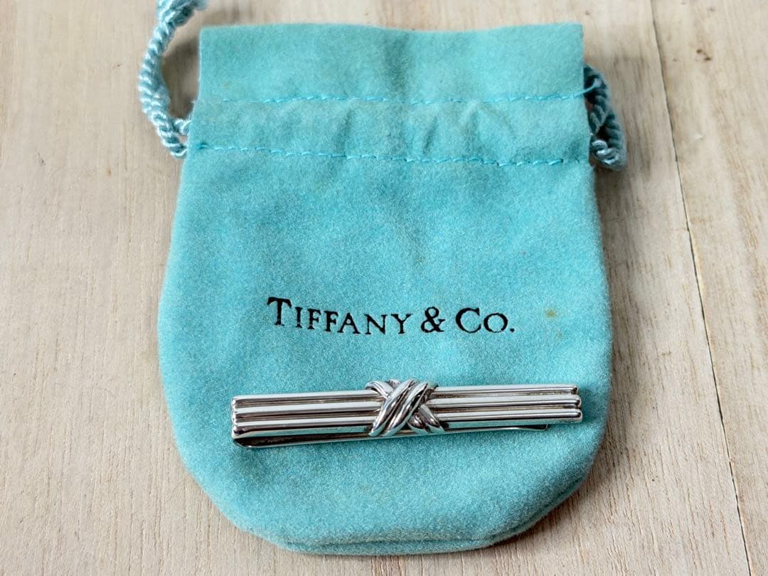 TIFFANY&Co ティファニー タイピン マネークリップ SILVER925