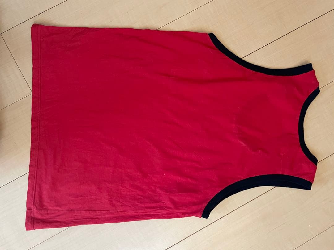 DIOR HOMME　ディオールオム　タンクトップ　レッド