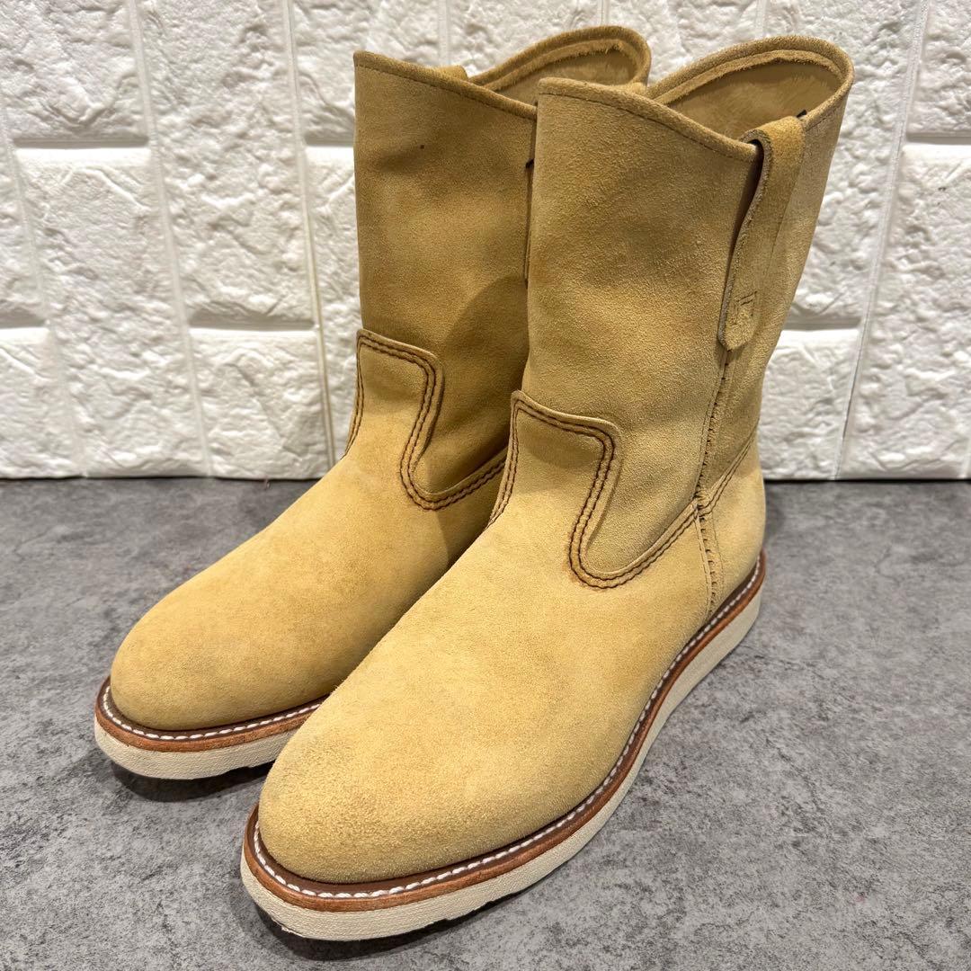 【極美品】RED WING 26.5cm ペコスブーツ　8168 復刻品　USA