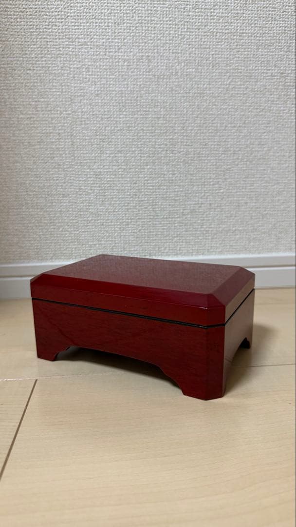【たまひよ】【お得6個セット】赤い漆器 重箱 蓋付 新品•未使用
