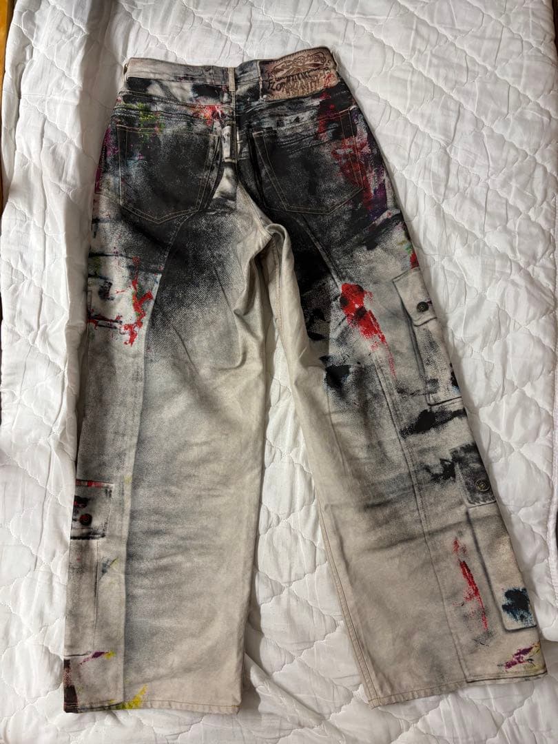 ACNE STUDIOS キャンバスカーゴパンツ 1981