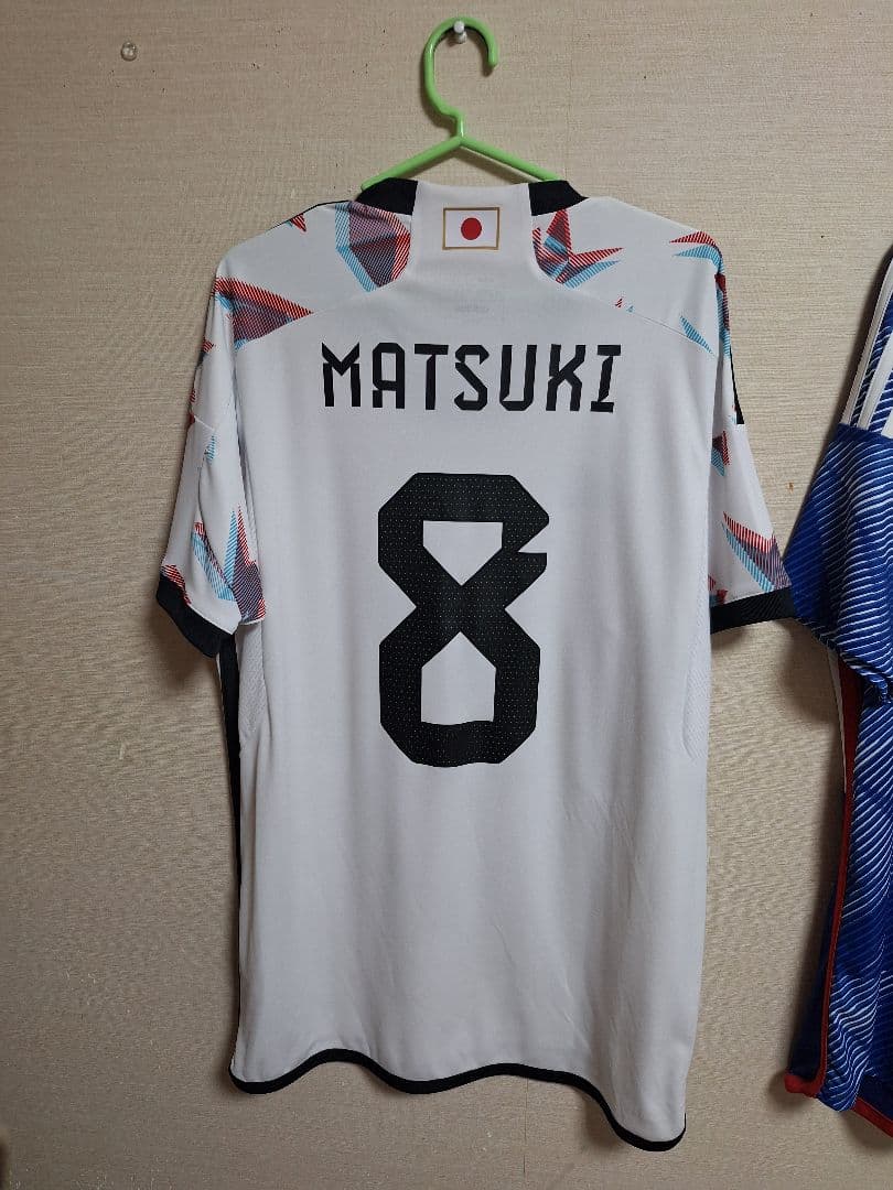 adidas 日本代表 サッカーシャツ MATSUKI 8　正規品
