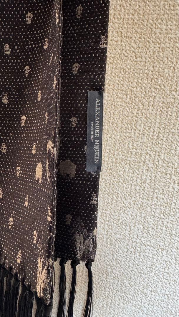 アレキサンダーマックイーン ストール