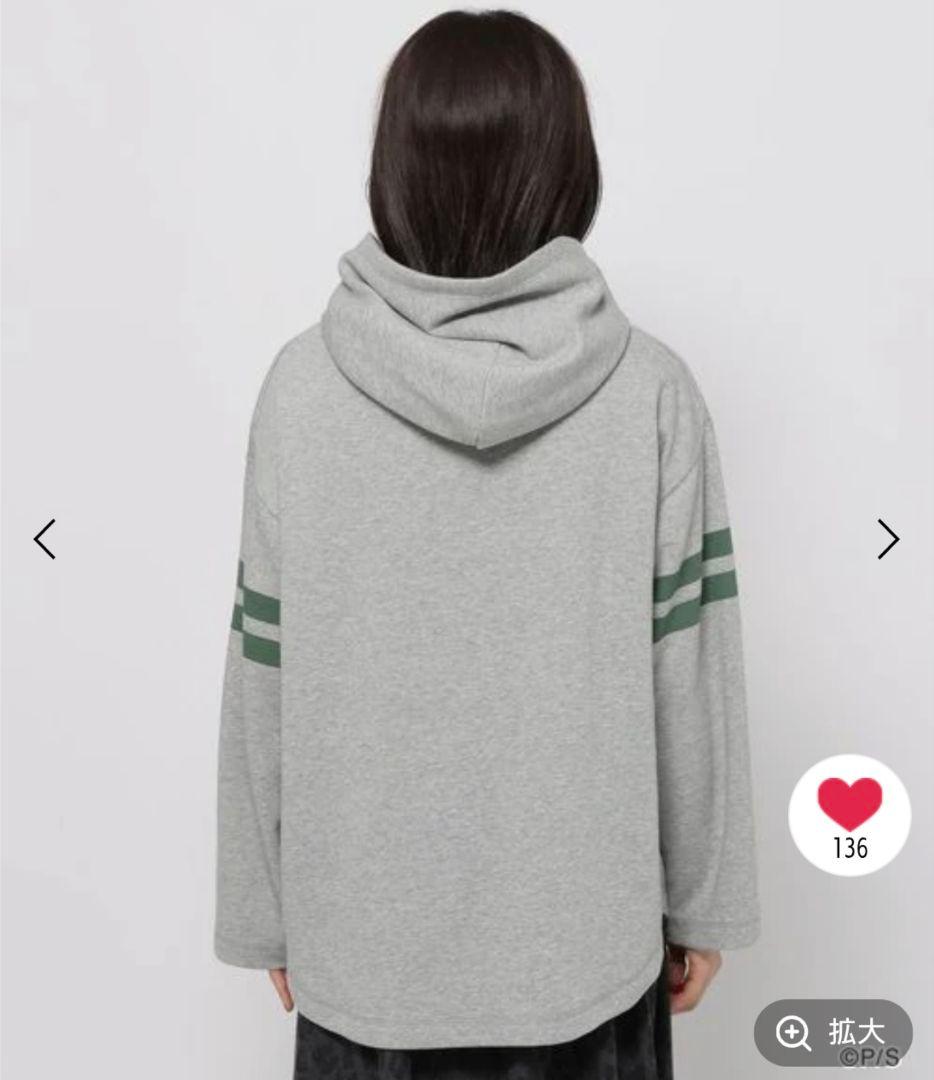 ニコアンド【新品】パペットスンスン　コラボフーディープルオーバー