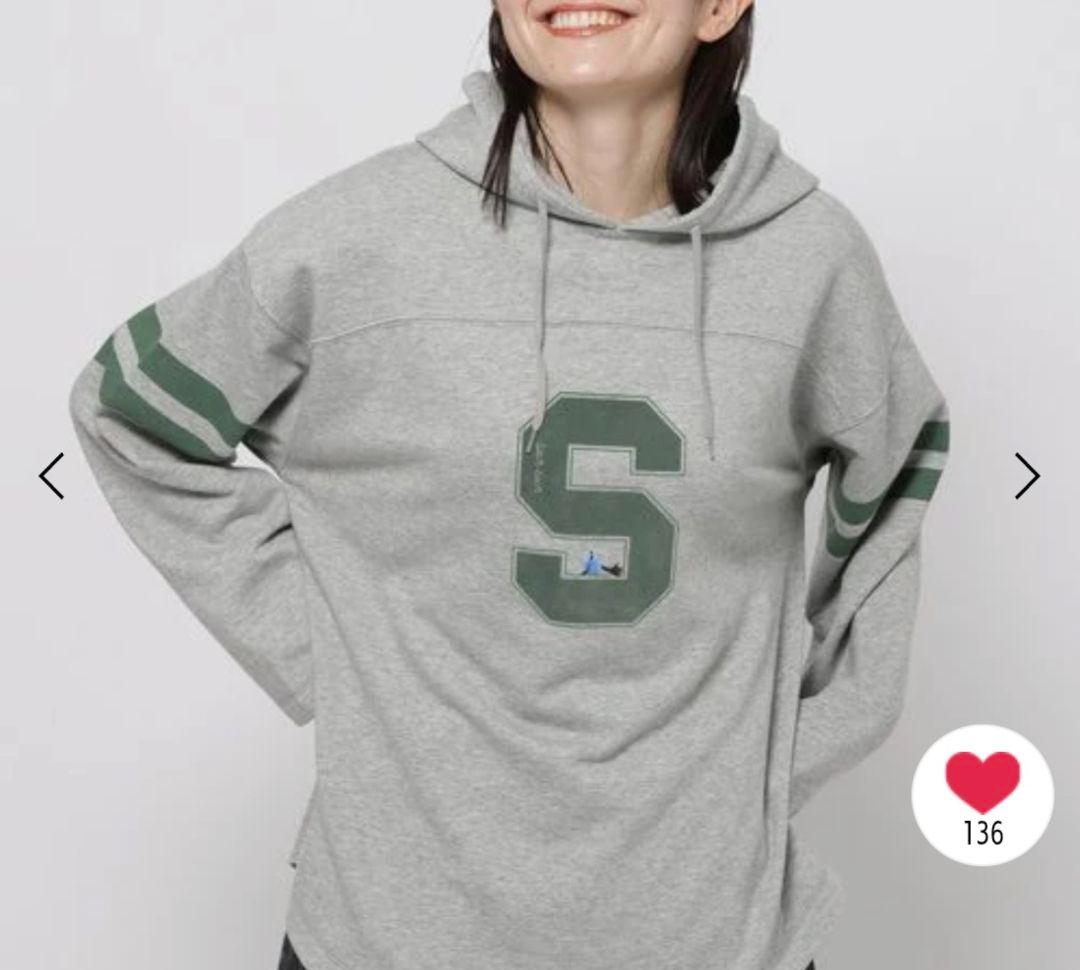 ニコアンド【新品】パペットスンスン　コラボフーディープルオーバー