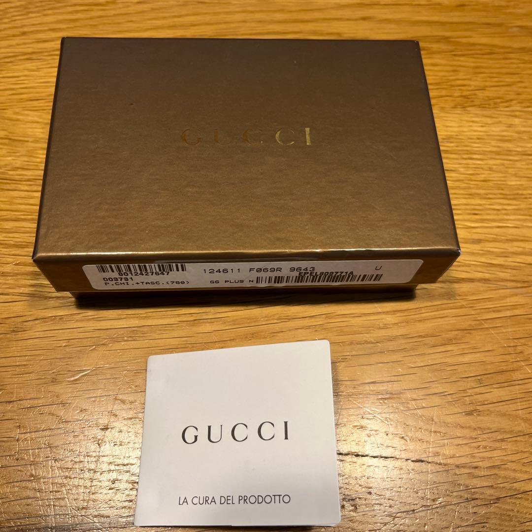 【未使用】GUCCI 箱付　キーケース 6連 GG柄　グッチ