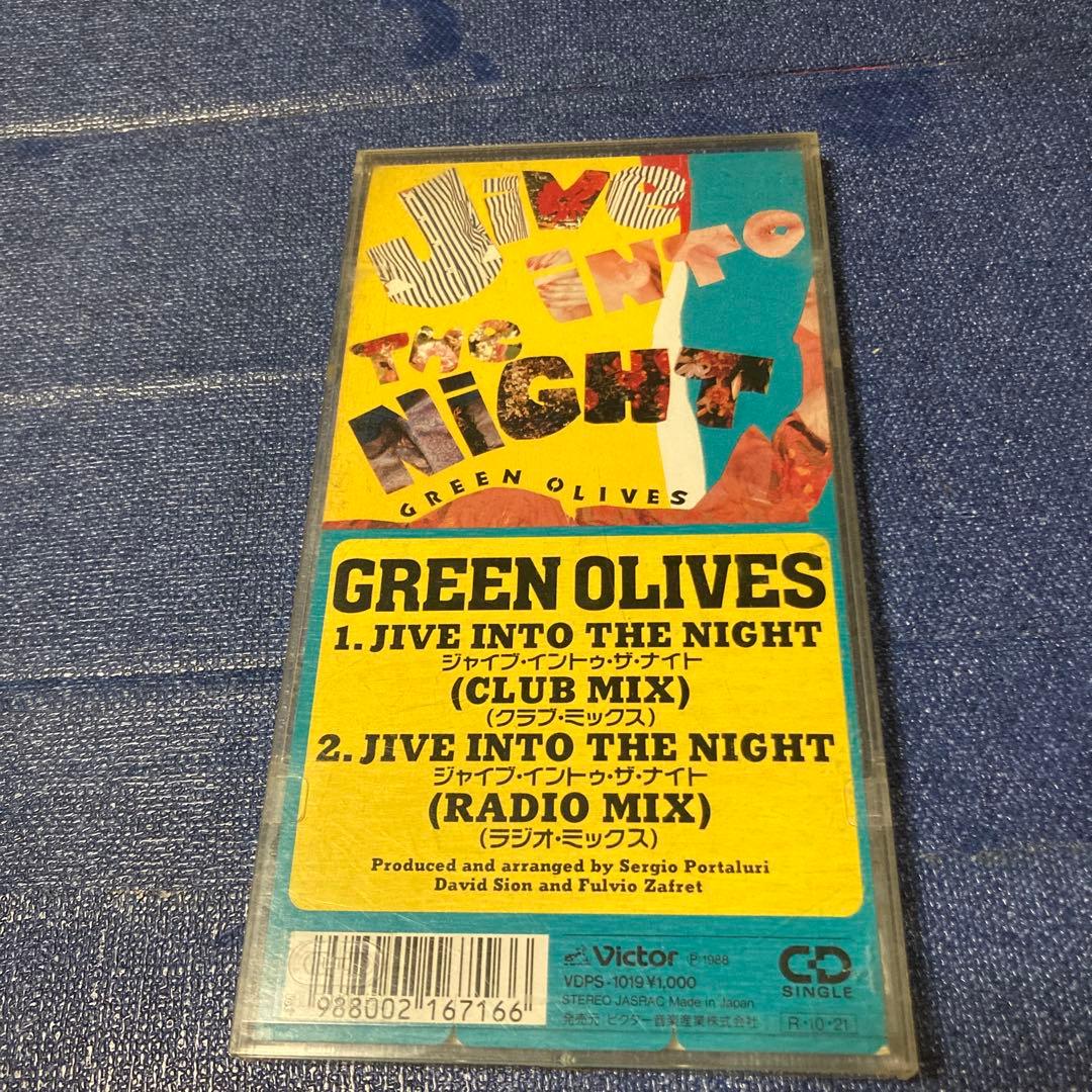 GREEN OLIVES JIVE 8センチ8cmシングルCD 洋楽　WINK