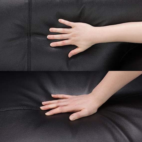 【ぬ様の専用】ニトリ 黒 3人掛けソファ ルーチェ 商品コード：1145086