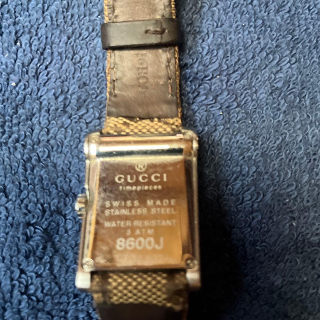 限界価格⁉️GUCCI アナログ腕時計 ベージュ