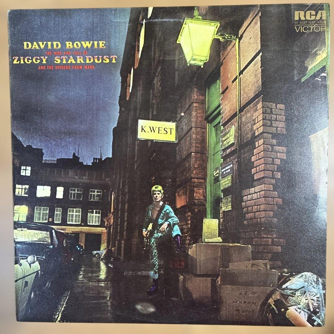 デヴィッドボウイ 名盤 レコード ジギースターダスト UKオリジナル盤