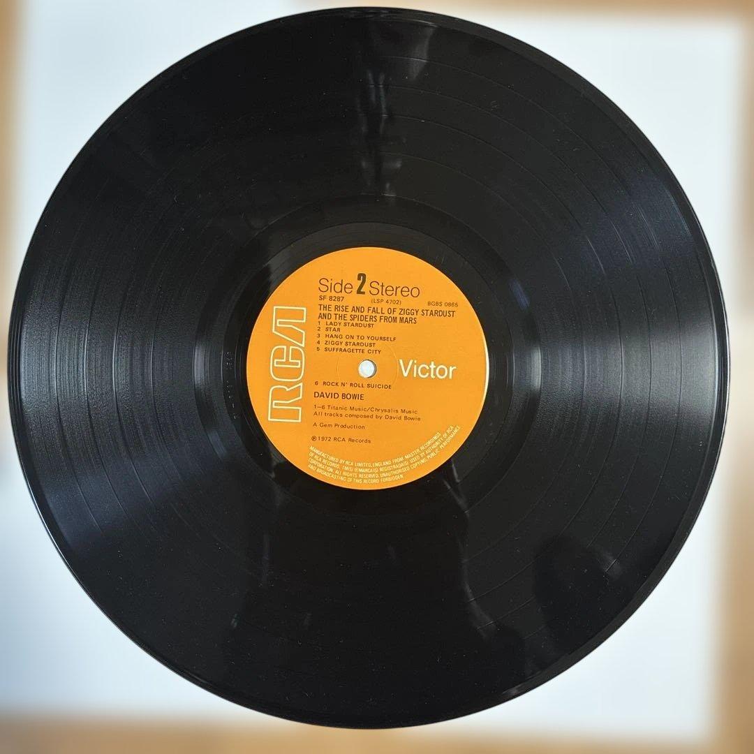 デヴィッドボウイ 名盤 レコード ジギースターダスト UKオリジナル盤