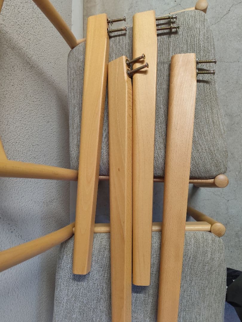 【美品】ニトリ Nコレクション ダイニングテーブル＋椅子4脚セット 135センチ