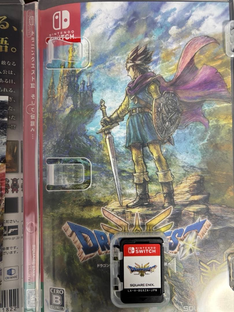 NintendoSwitch本体＆ドラゴンクエストIIIセットおまけ付き