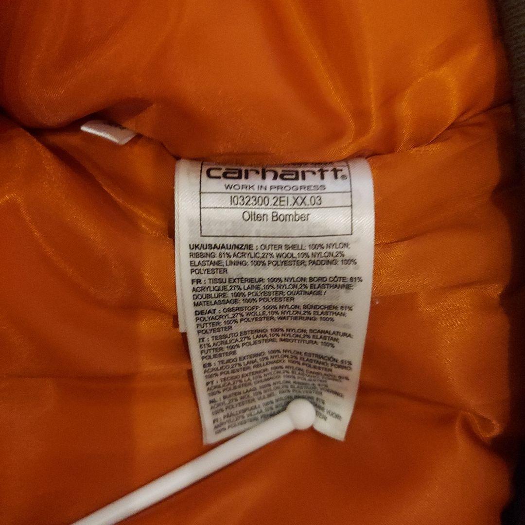 Carhartt WIP OLTEN BOMBER 希少Sサイズ