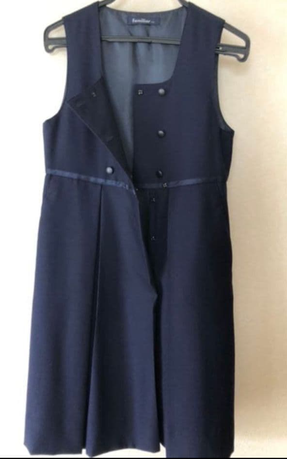 ファミリア ワンピース　セットアップ　お受験