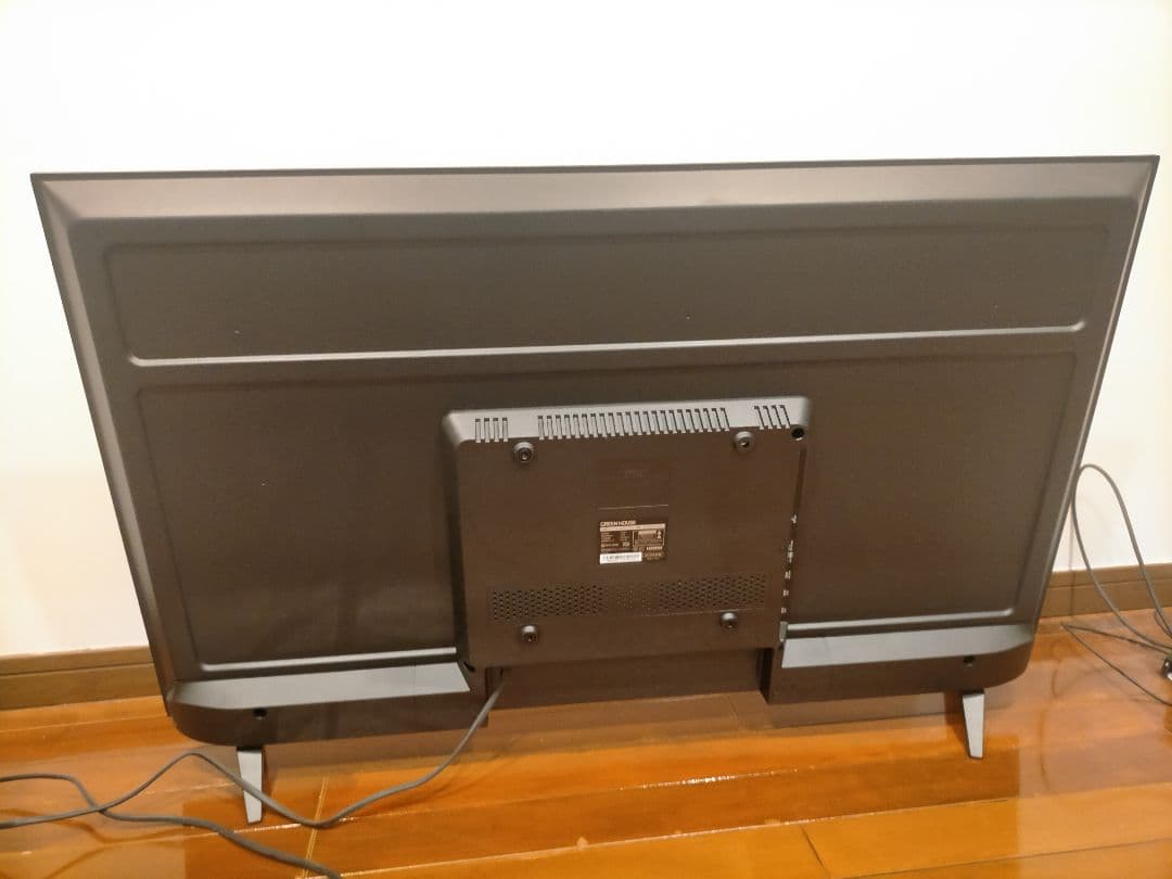 2024年製グリーンハウス43型 4Kチューナーレス スマートテレビ(初期化済）