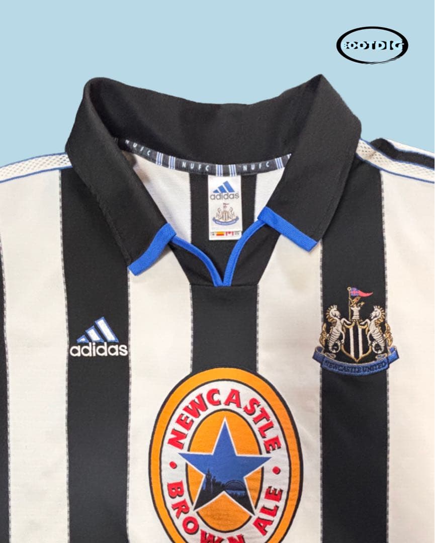 ニューカッスル・ユナイテッド ホームユニフォーム アディダス