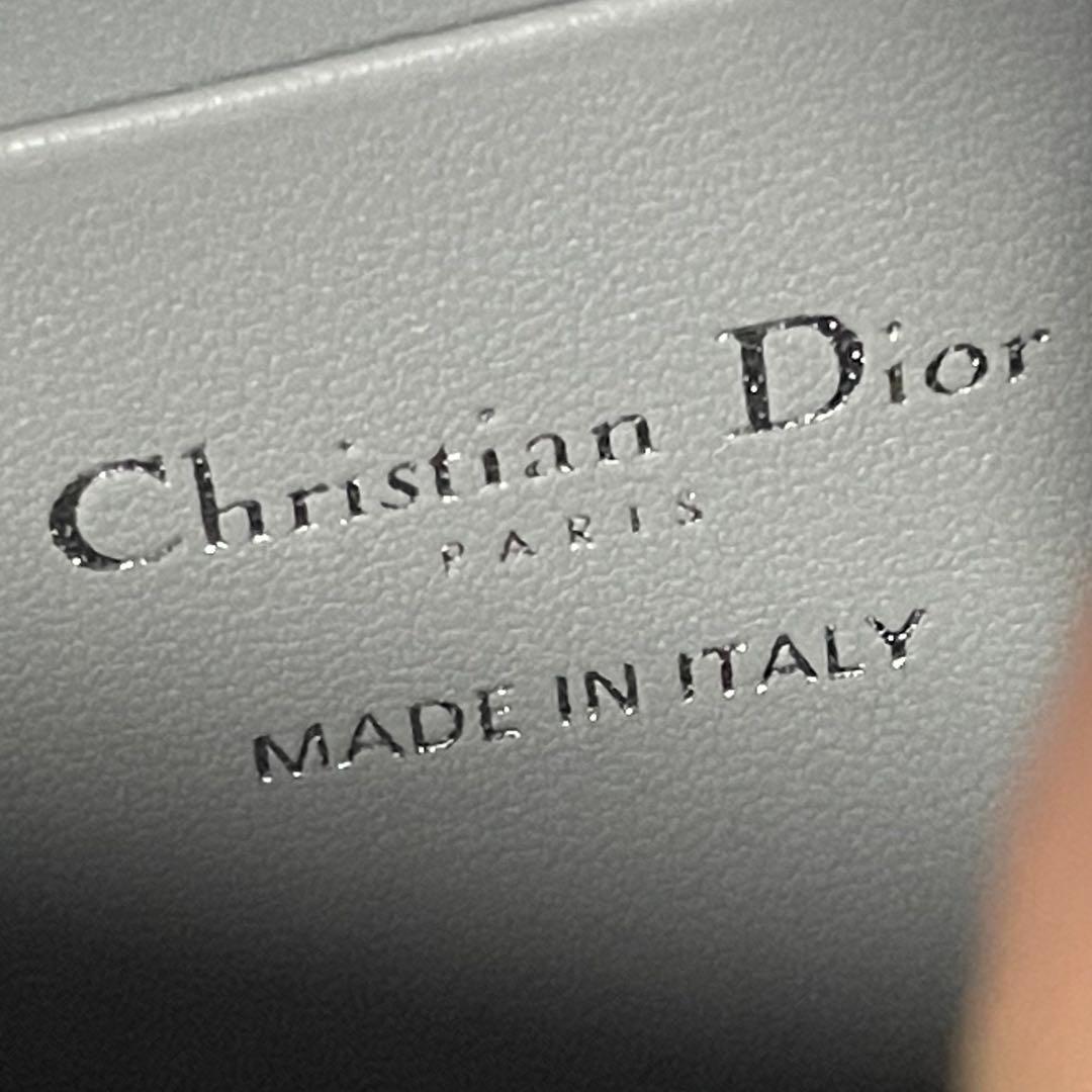 DIOR My Dior ミニバッグ ラムスキン ショルダーバッグ シルバー