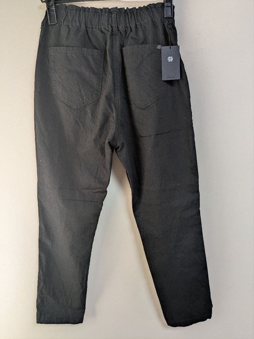 新品タグ付！Brocante ブロカント コクパンツ　ブラック　裏起毛　あったか