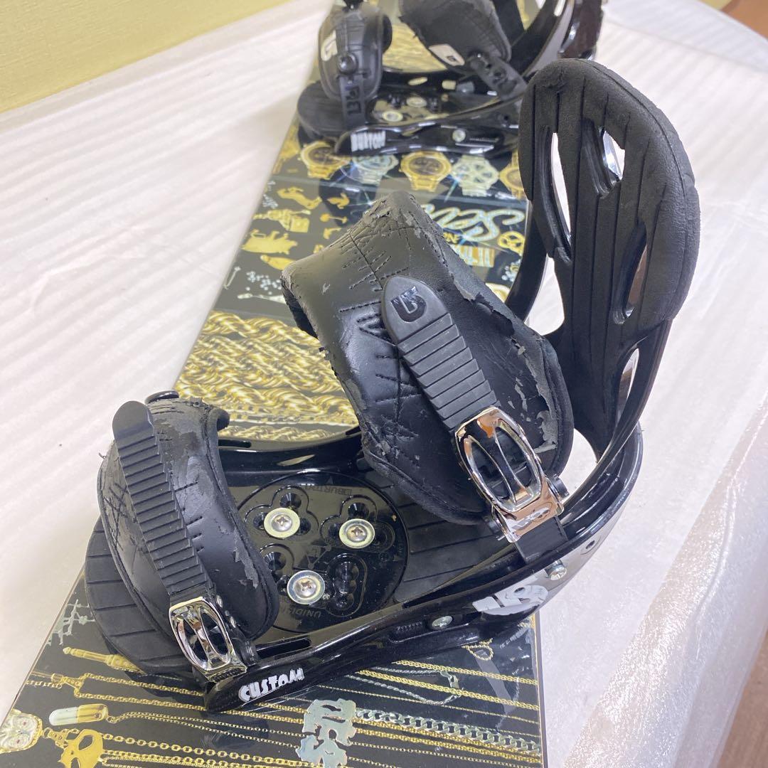 バートン Burton seven 151cm スノーボードセット Mサイズ