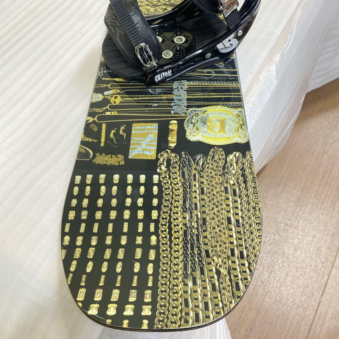 バートン Burton seven 151cm スノーボードセット Mサイズ