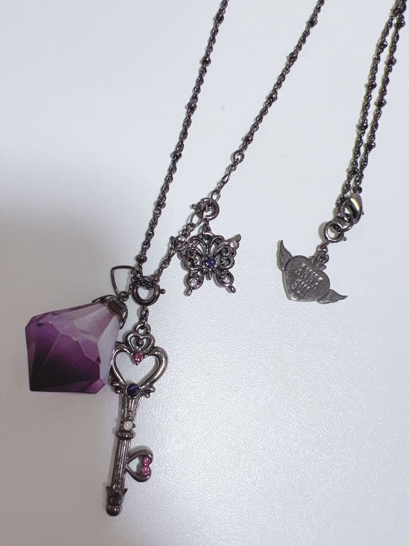 ANNA SUI×セーラームーン時空の鍵ネックレス(BLACK)
