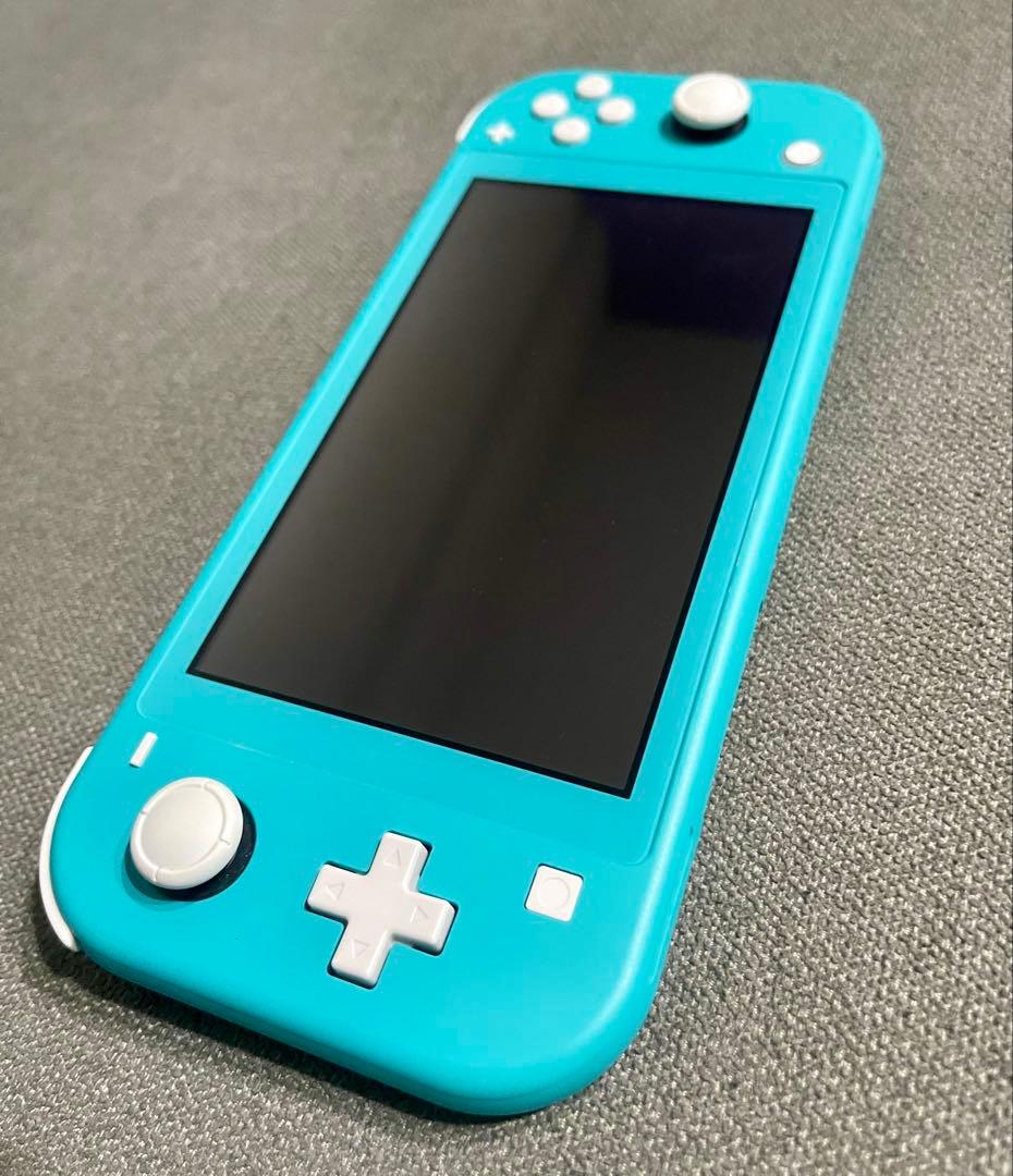 【初期化済み】Nintendo Switch ライト 本体のみ ターコイズ　水色