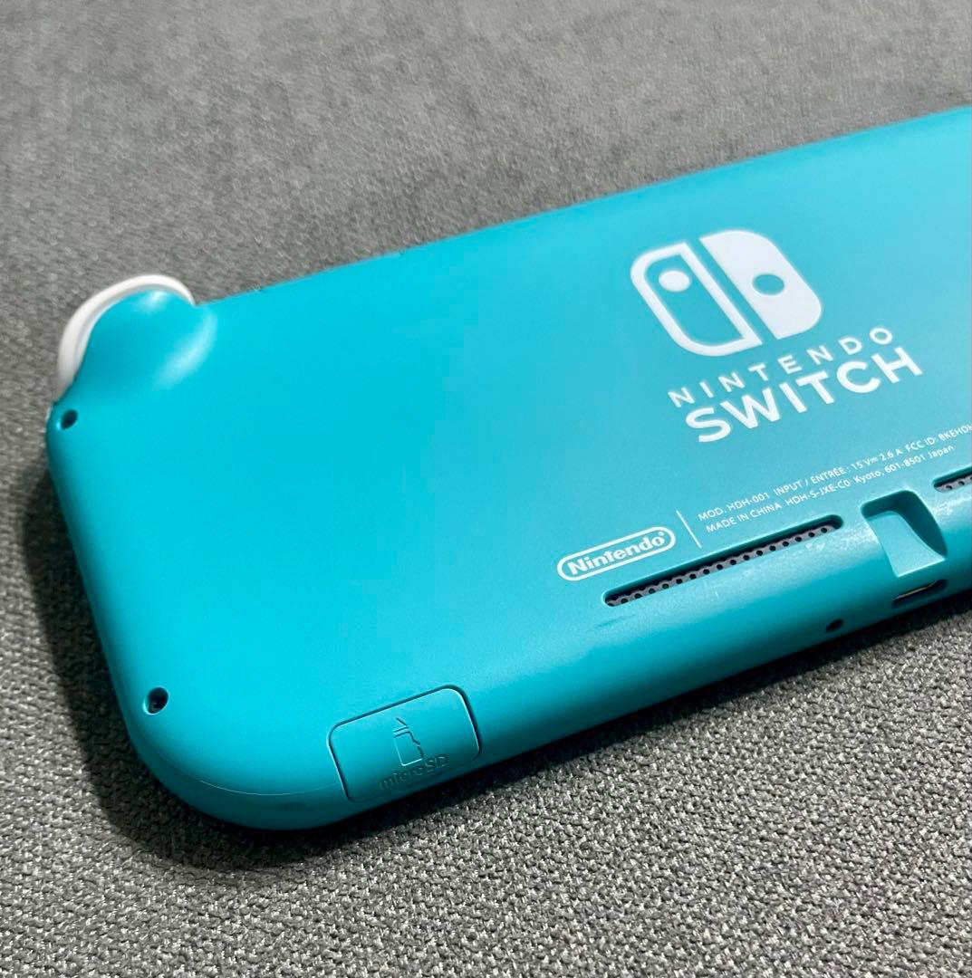 【初期化済み】Nintendo Switch ライト 本体のみ ターコイズ　水色