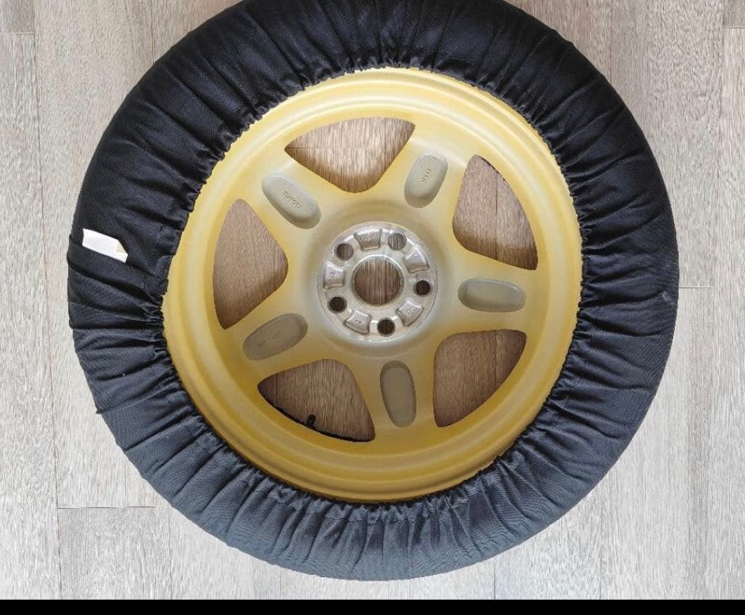 アルファードヴェルファイア30系スペアタイヤ ブラケット付T155/80D17