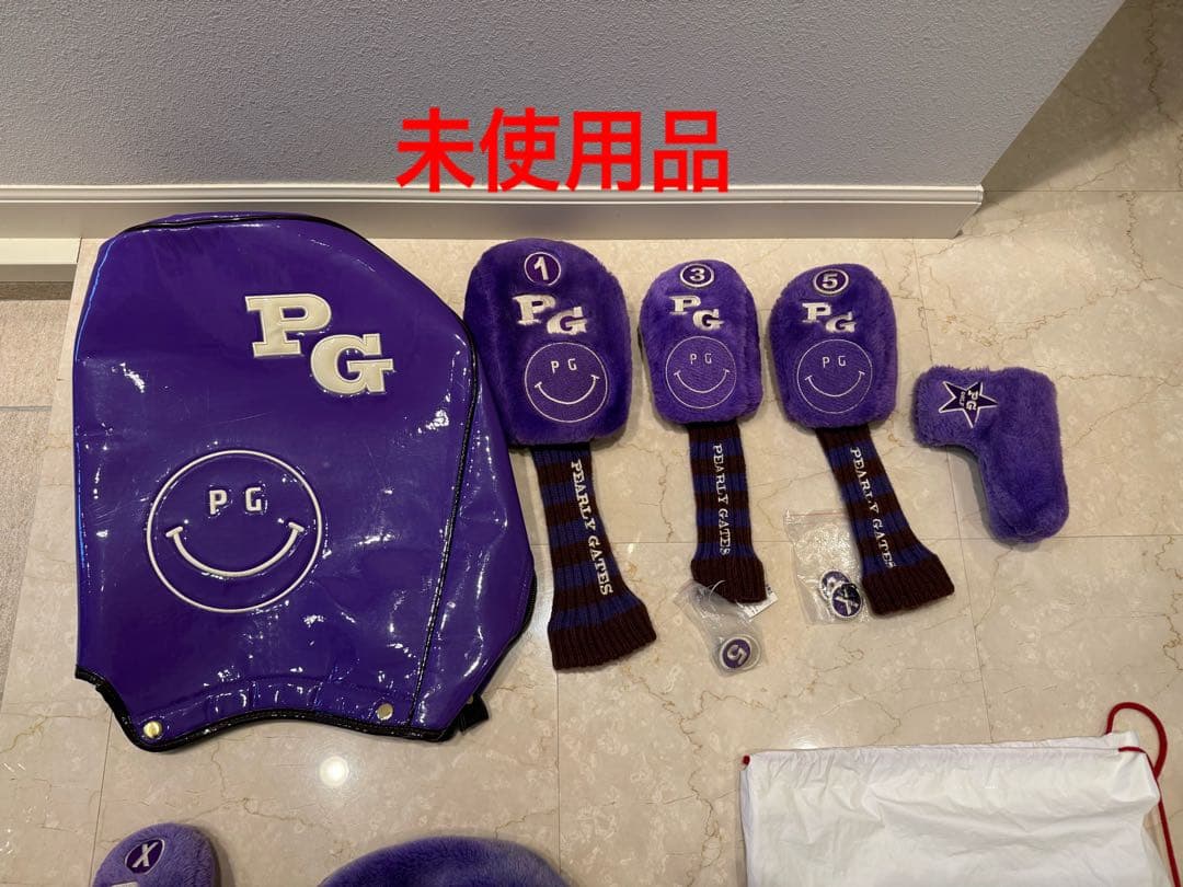 PEARLY GATES ●ヘッドカバーセット ●パーリーゲイツ●エナメル