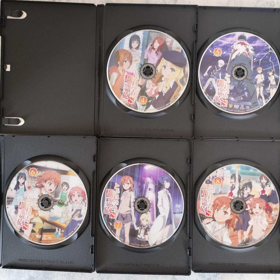 DVD　とある科学の超電磁砲1、2、OVA、3、一方通 計36巻　新品ケース付