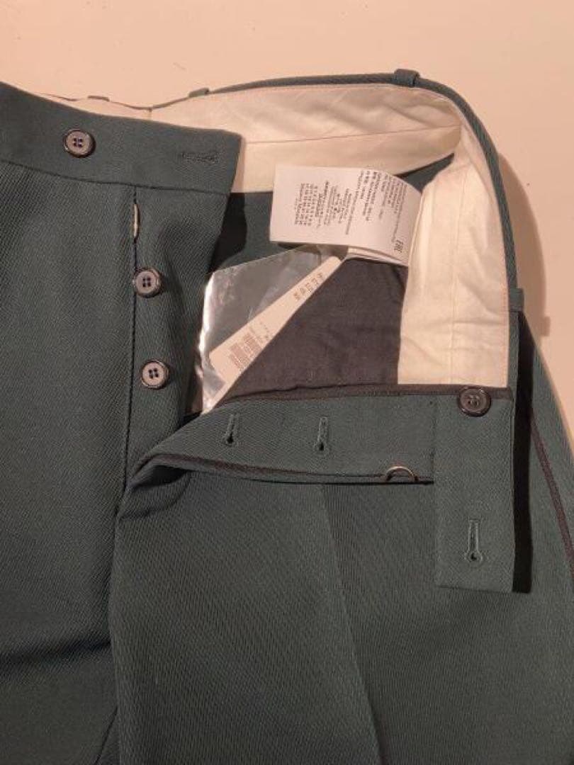 ぷ*ー様 21AW Maison Margiela センタープレス スラックスパ