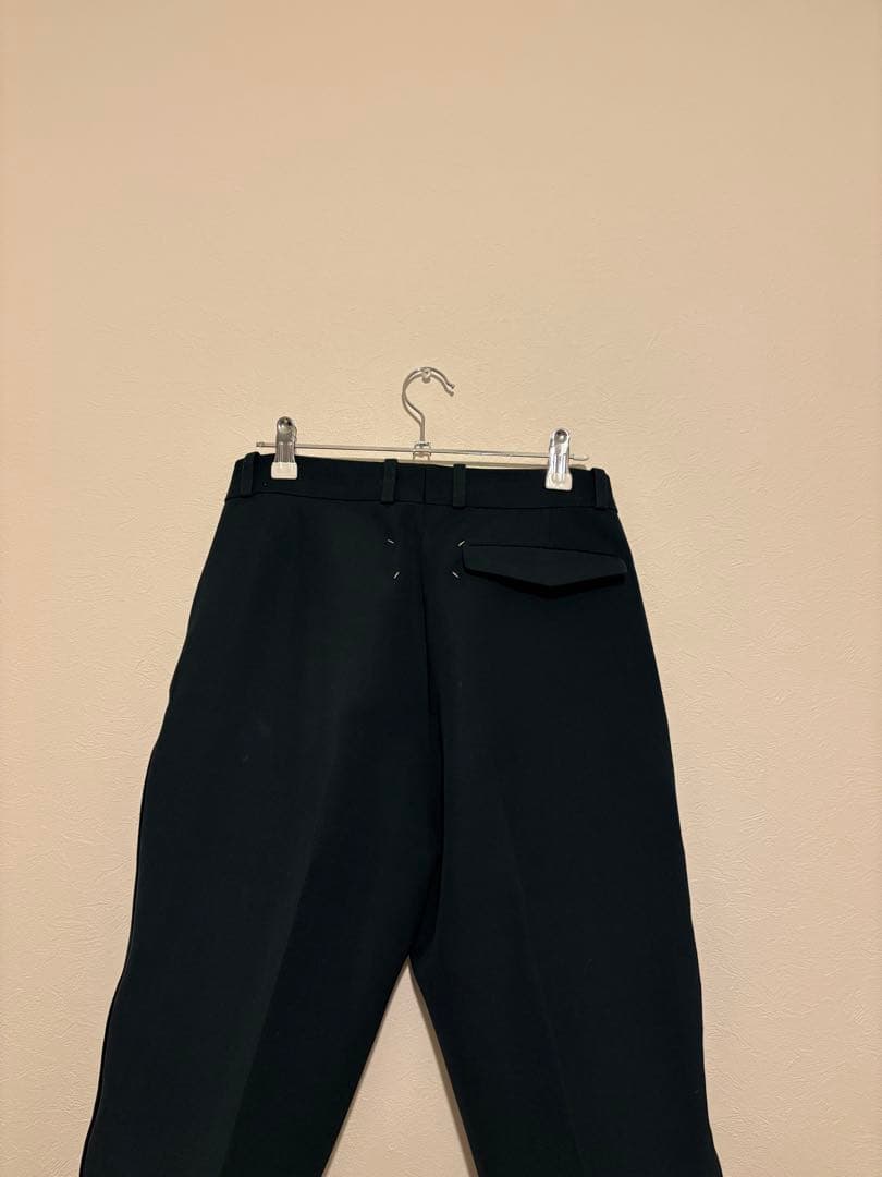 ぷ*ー様 21AW Maison Margiela センタープレス スラックスパ