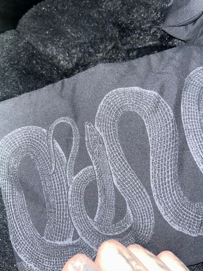 【HYSTERICGLAMOUR】 snakeloopダウンマフラー