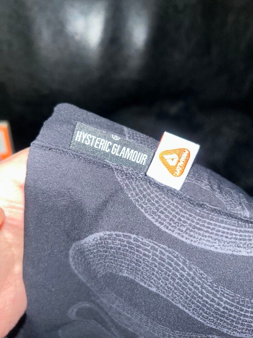 【HYSTERICGLAMOUR】 snakeloopダウンマフラー