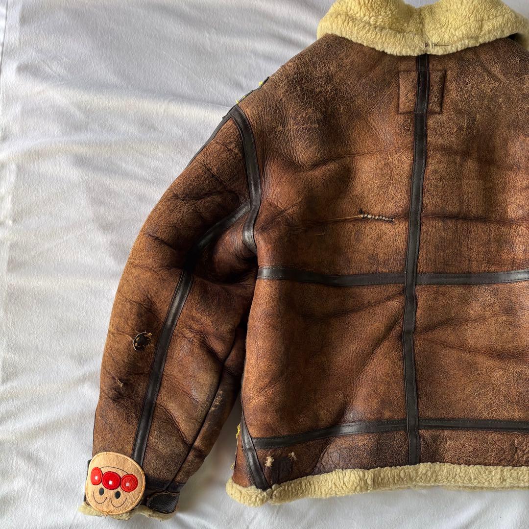 ジャケット・アウター old dog fight b-3 leather jacket