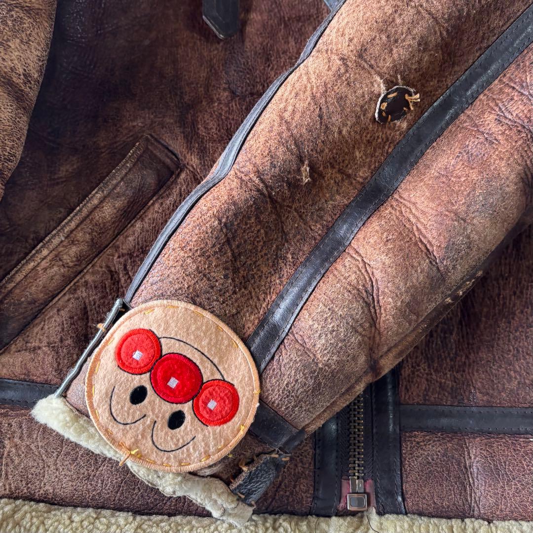 ジャケット・アウター old dog fight b-3 leather jacket