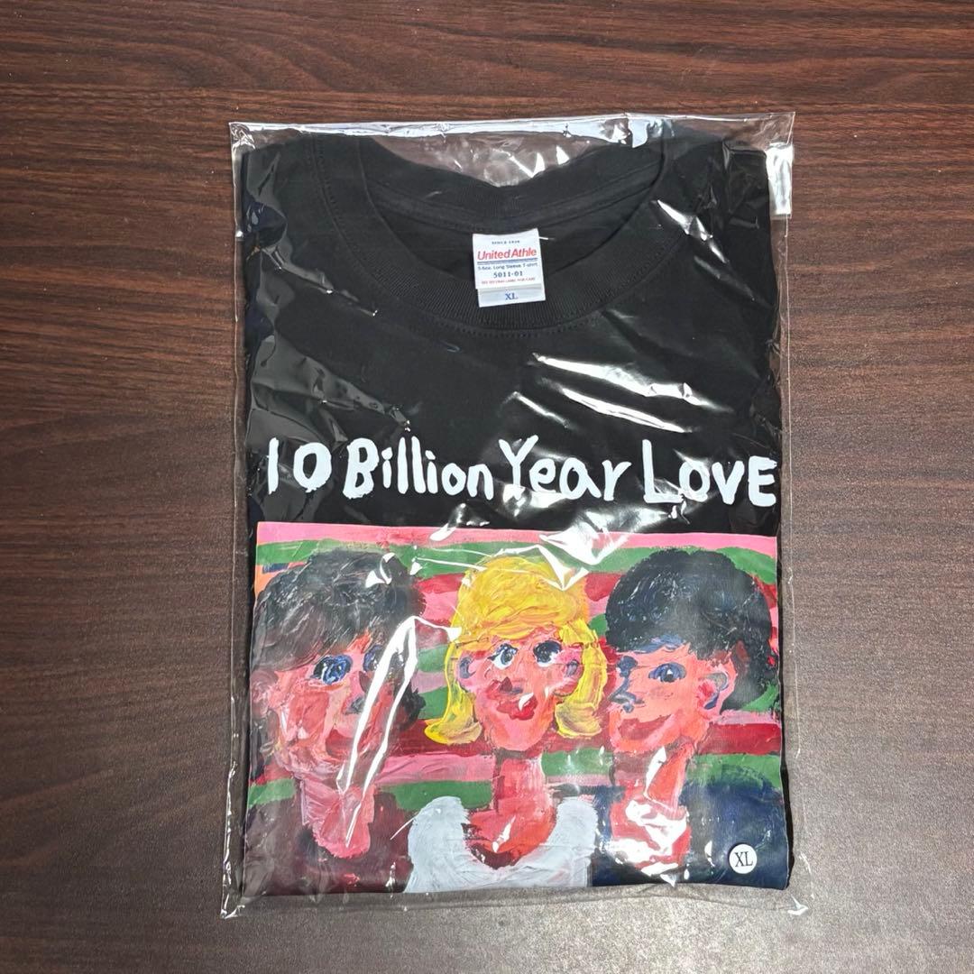 100億年LOVE グッズロングTシャツ (XL) #億ラブ　品切れ品