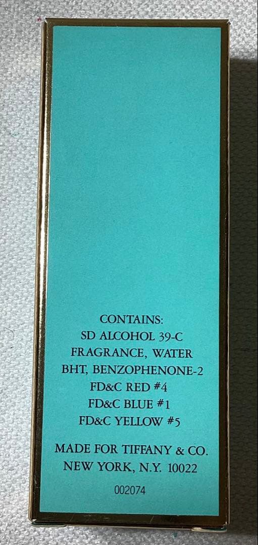 【未使用品】TIFFANY ティファニー 香水 オードパルファム　30ml