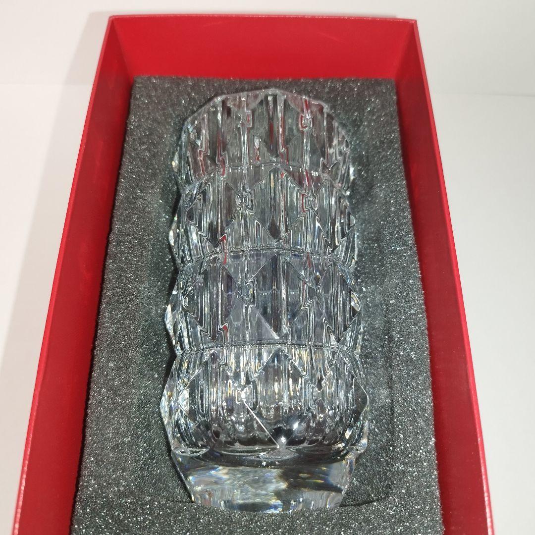 【未使用品】バカラ 花瓶 ルクソールベース（クリスタル）箱・取扱書付き