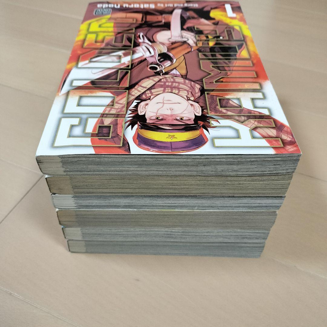 英語版　ゴールデンカムイ　1巻〜6巻