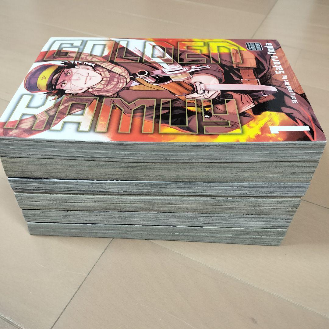 英語版　ゴールデンカムイ　1巻〜6巻